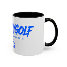 Load image into Gallery viewer, BadBoyGolf Accent Coffee Mug – "Play Bad. Look Good. Win." Ceramic Golf Gift