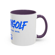 Load image into Gallery viewer, BadBoyGolf Accent Coffee Mug – "Play Bad. Look Good. Win." Ceramic Golf Gift