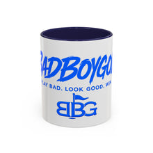 Load image into Gallery viewer, BadBoyGolf Accent Coffee Mug – "Play Bad. Look Good. Win." Ceramic Golf Gift