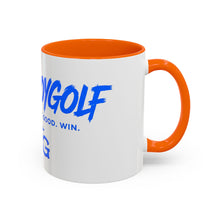 Load image into Gallery viewer, BadBoyGolf Accent Coffee Mug – "Play Bad. Look Good. Win." Ceramic Golf Gift