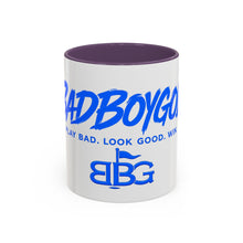 Load image into Gallery viewer, BadBoyGolf Accent Coffee Mug – "Play Bad. Look Good. Win." Ceramic Golf Gift