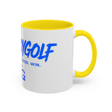 Load image into Gallery viewer, BadBoyGolf Accent Coffee Mug – "Play Bad. Look Good. Win." Ceramic Golf Gift