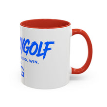 Load image into Gallery viewer, BadBoyGolf Accent Coffee Mug – "Play Bad. Look Good. Win." Ceramic Golf Gift